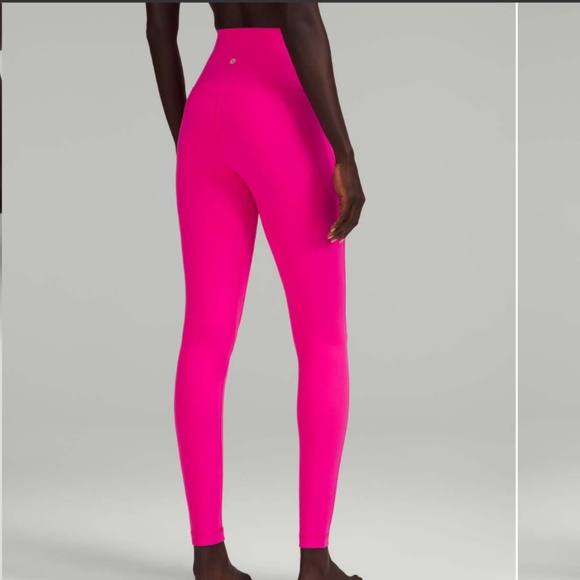 Lululemon Align High-Rise Pant 28" Sonic Pink (matching jacket for $90 total) - Picture 3 of 9